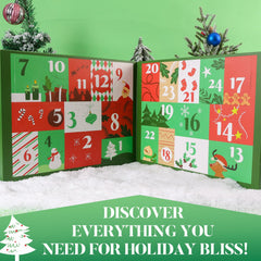 Body and Earth Love 24-day skincare advent calendar featuring hand care items.