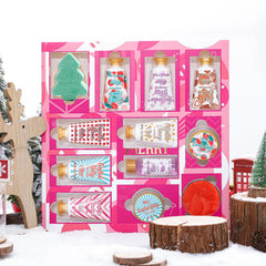 BODY & EARTH LOVE Advent Calendar candy apple candle for cozy evenings.