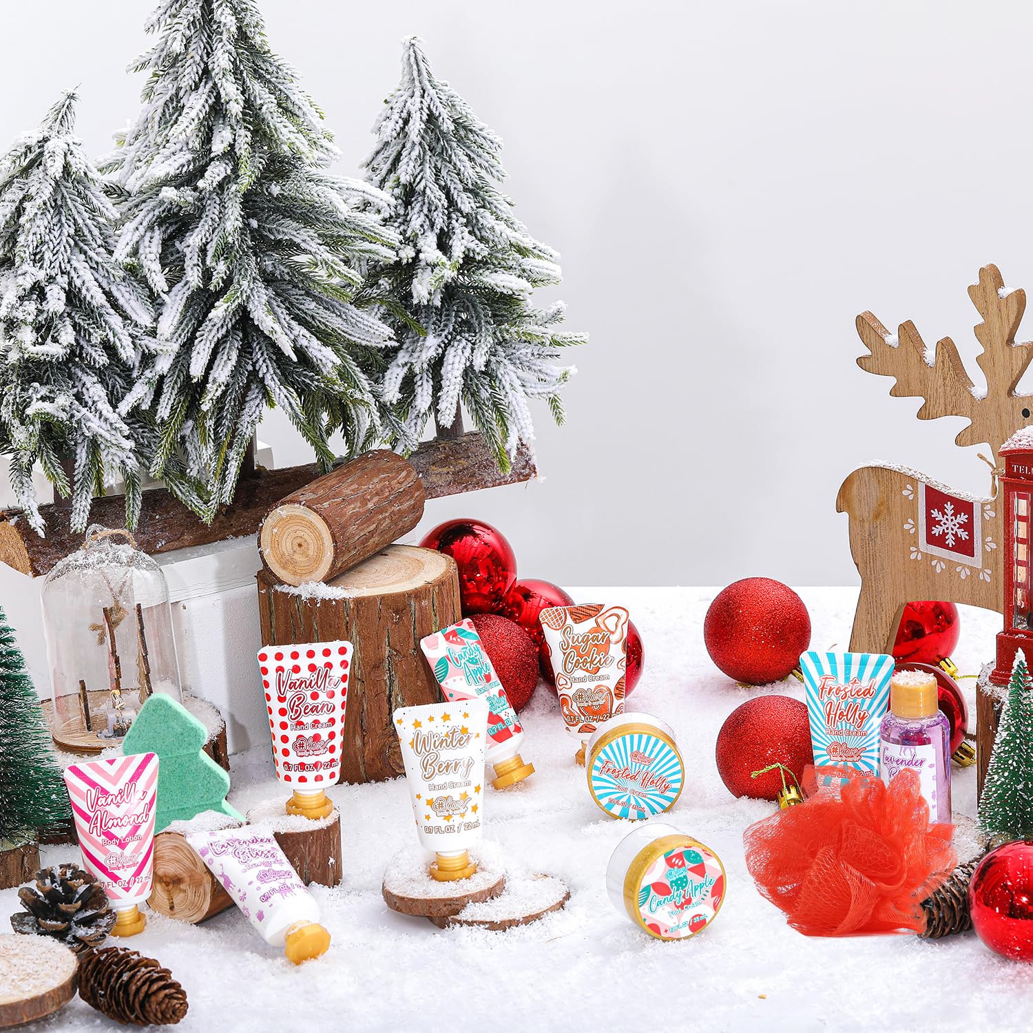 BODY & EARTH LOVE Advent Calendar fragrance sampler for mood-enhancing scents.