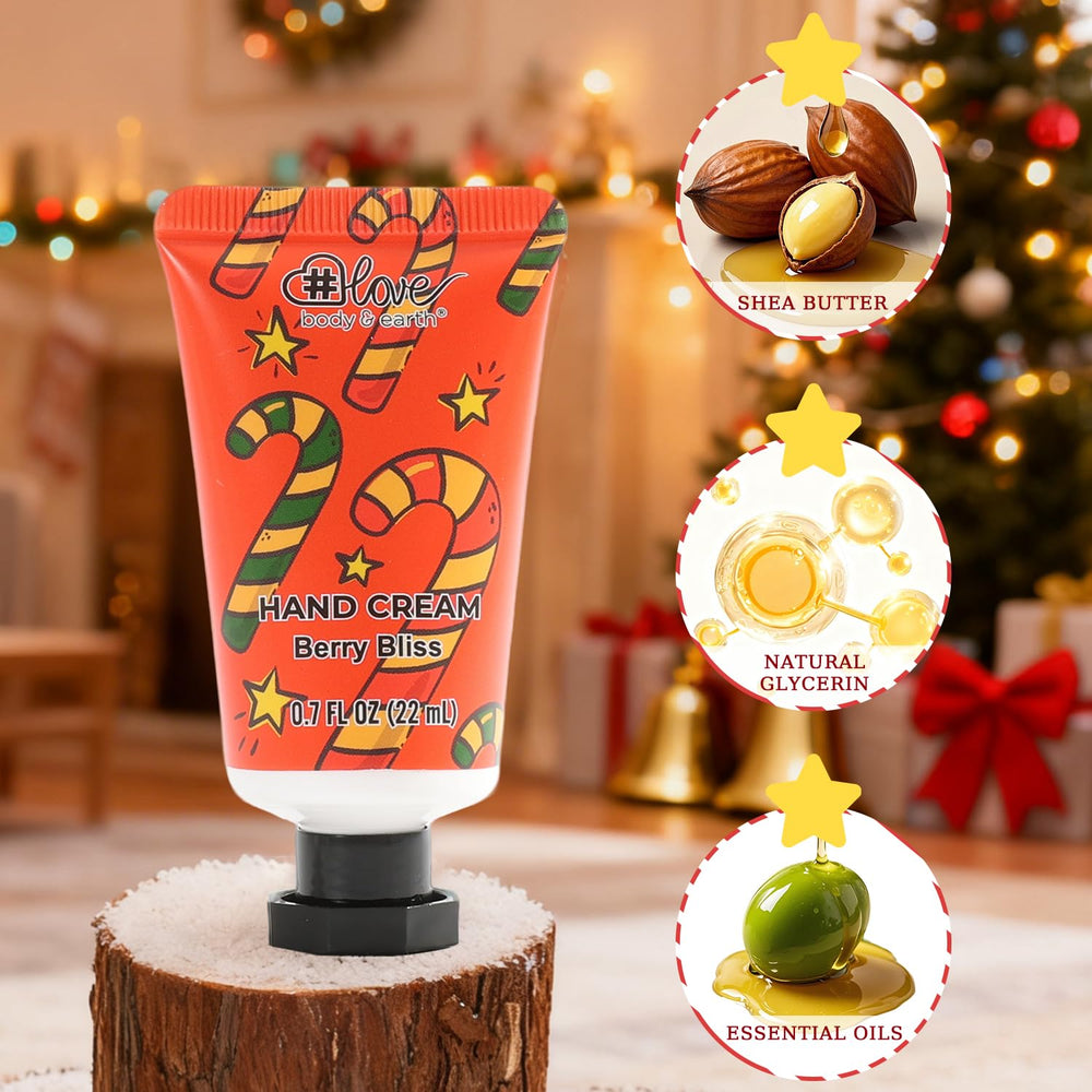 Exfoliating cream texture from BODY & EARTH # LOVE for smoother skin