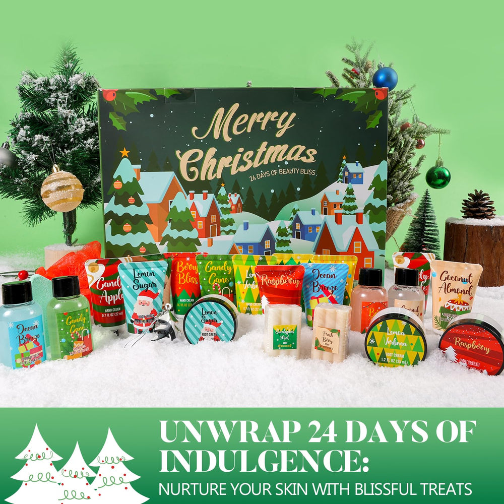 Body and Earth Love hand cream gift set with bubble bath for moisturizing spa moments.