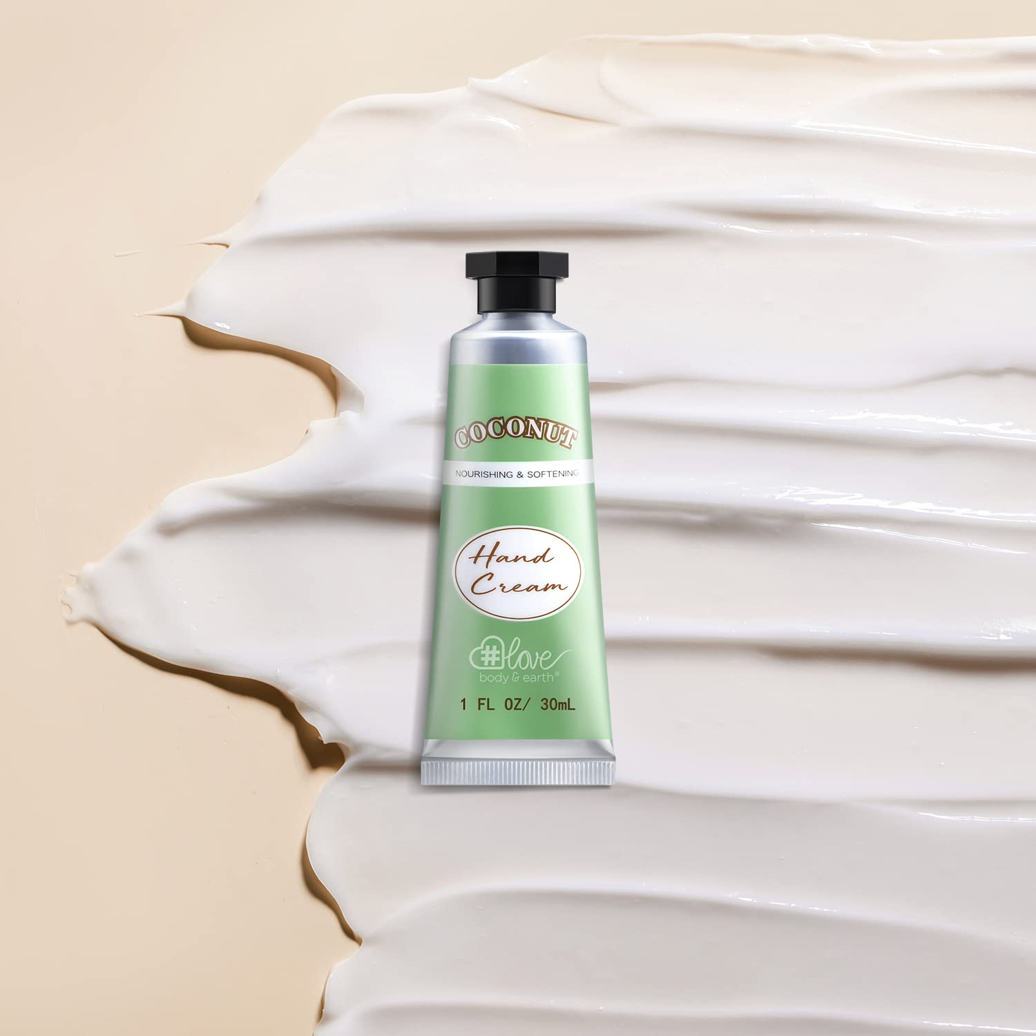 Body & Earth # LOVE travel-size hand cream set image ideal for on-the-go hydration