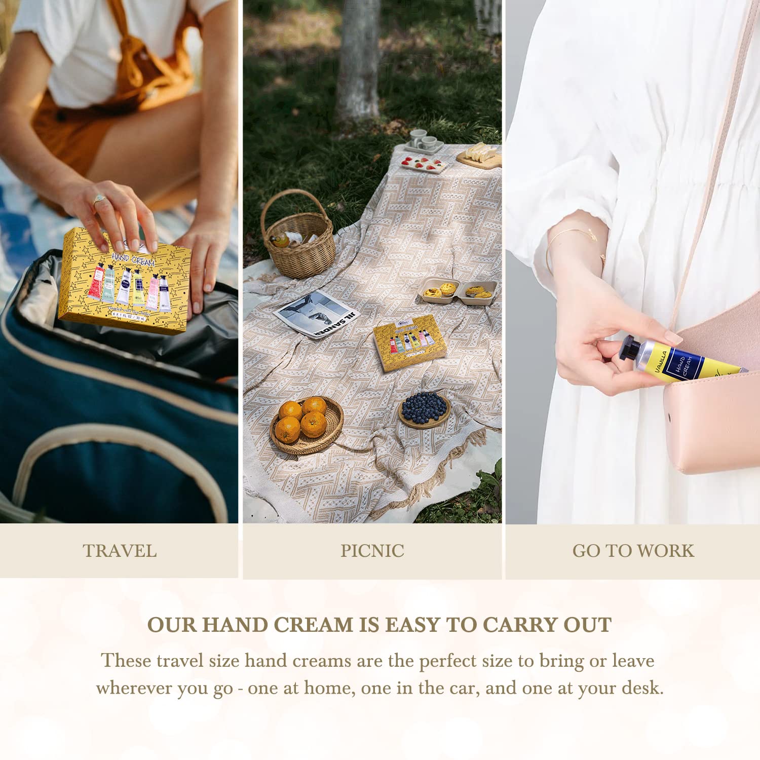 Body & Earth # LOVE vanilla hand cream image offering comforting aroma and smooth skin