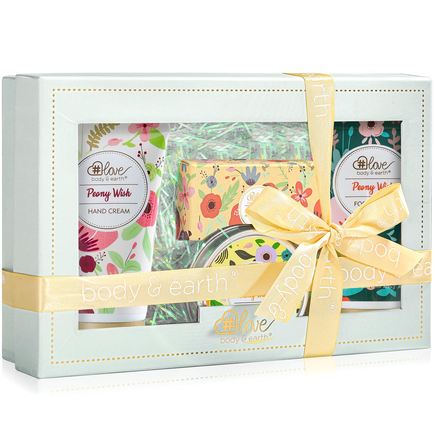 Body & Earth Love rose water hand cream close-up for hydrated hands.