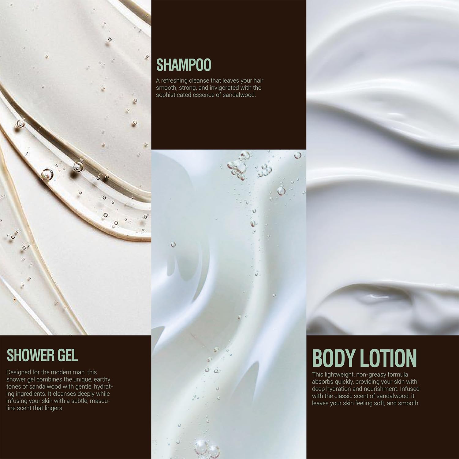 Body & Earth men's shower gel 100ml for a refreshing cleanse