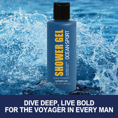 Body & Earth ocean-fragrance mens-shower-kit offers refreshing self-care.