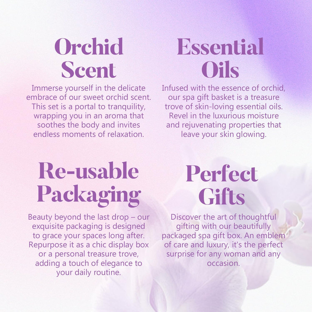 Body & Earth Orchid bath bomb for a fizzy, relaxing soak