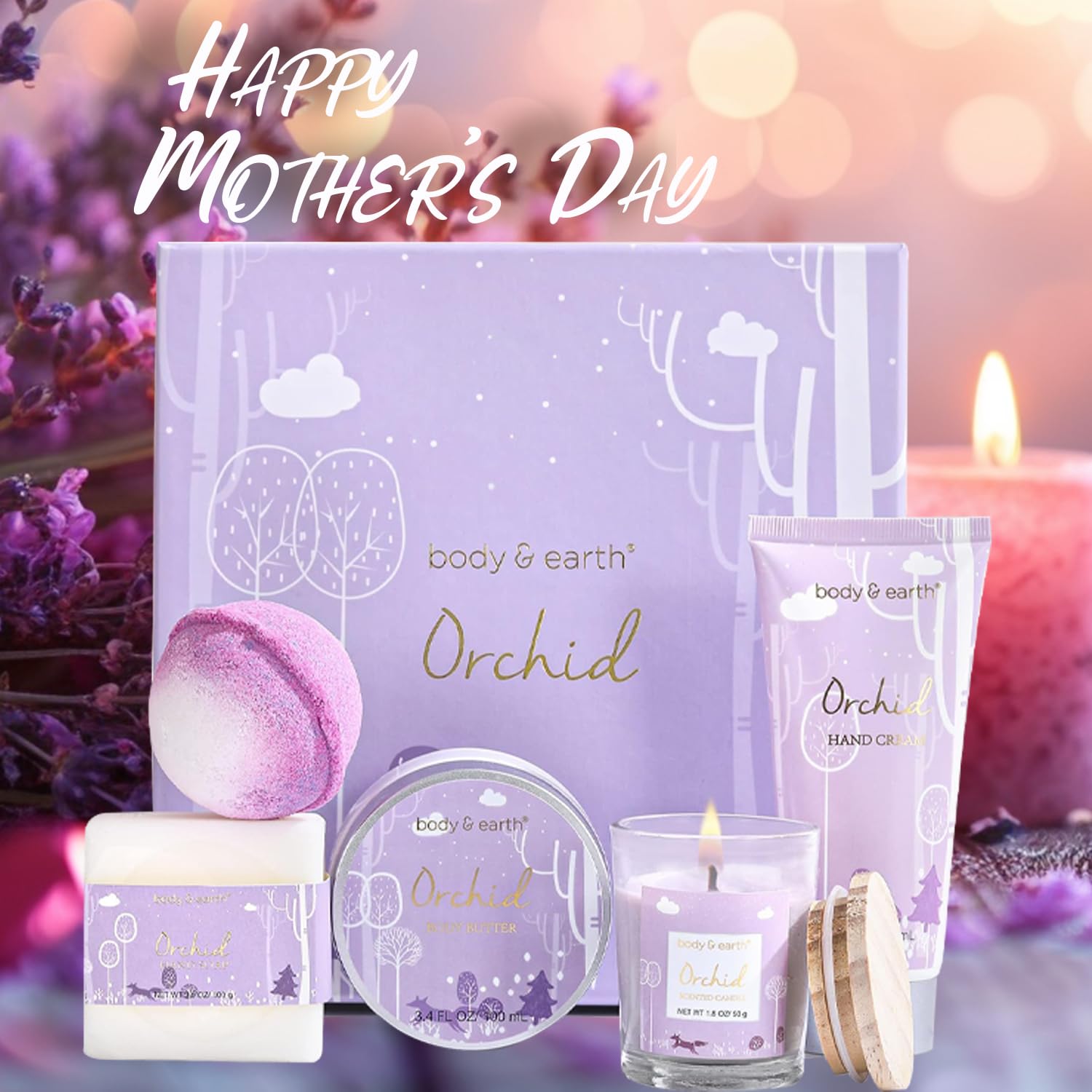Body & Earth Orchid packaging details highlight sturdy presentation