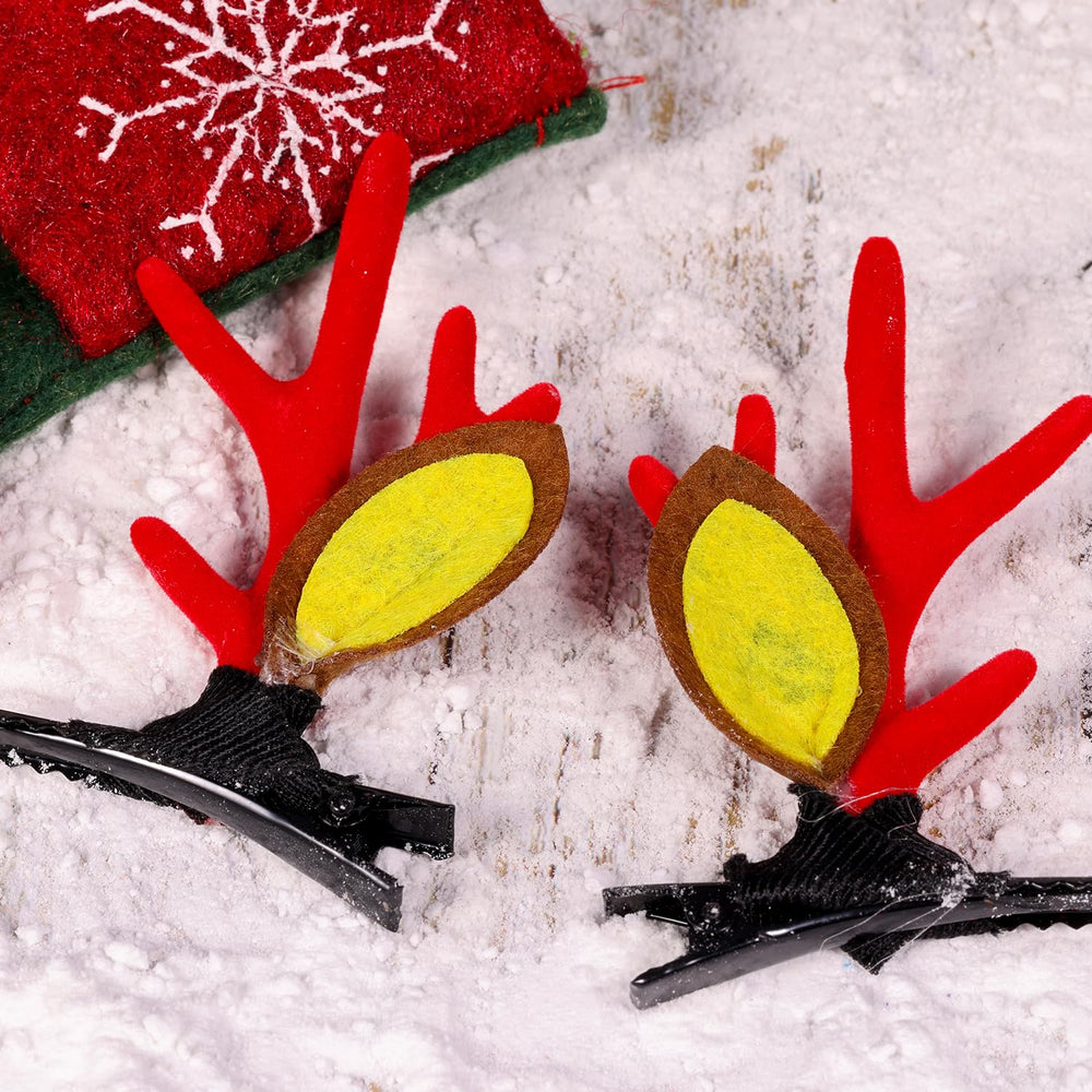 BODY & EARTH Reindeer hair clips offer playful styling and holiday cheer