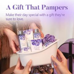 BODY & EARTH shower gel lavender honey – gentle cleansing with lavender aroma for refreshed skin