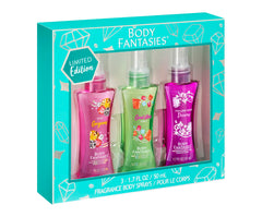 Body Fantasies Follow Your Dreams spray bottle delivering a dreamy scent for evenings out.