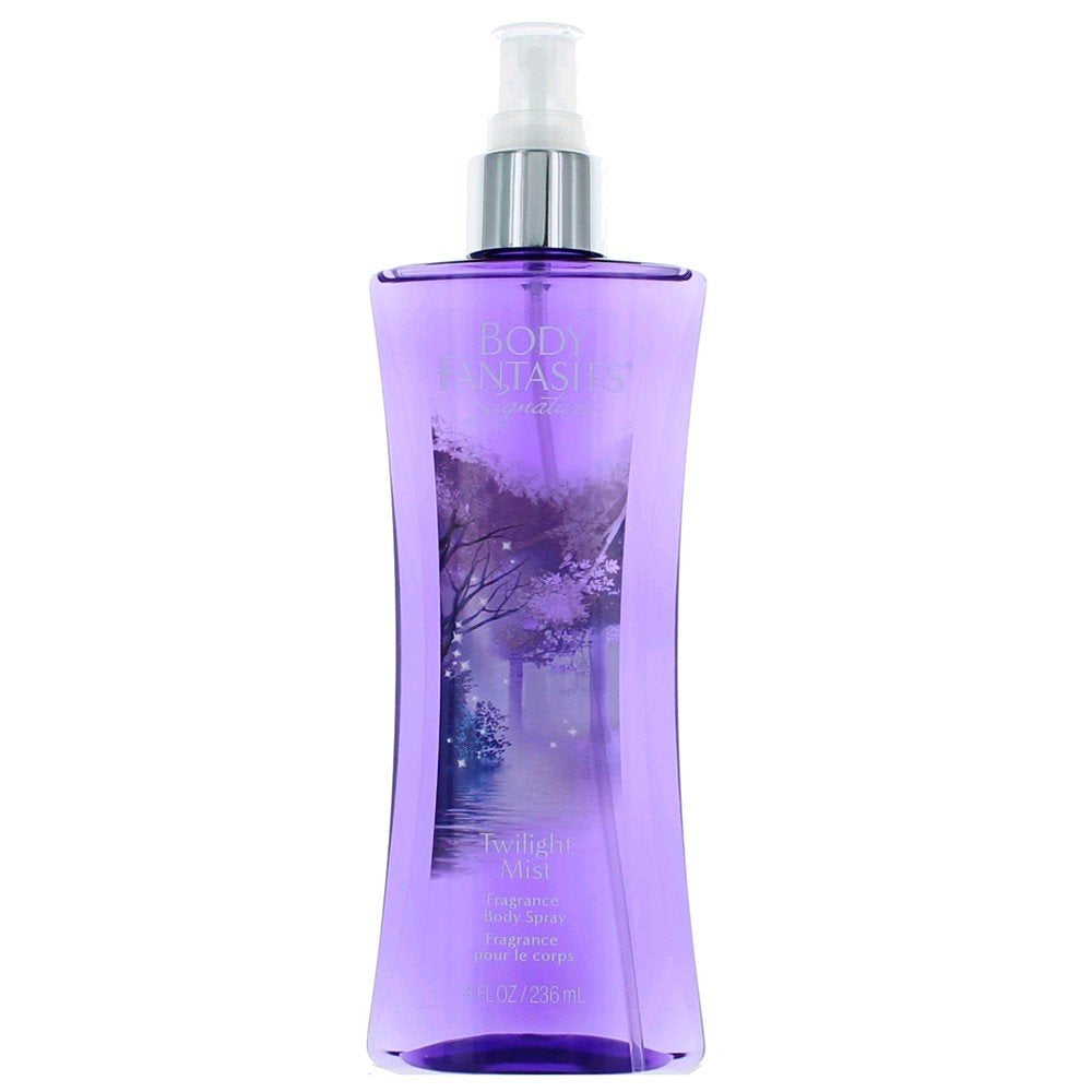 Body Fantasies Signature Twilight Mist bottle pour for everyday wear and fresh confidence