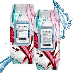 Body Prescriptions makeup cleansing wipes pack close-up demonstrates gentle makeup removal