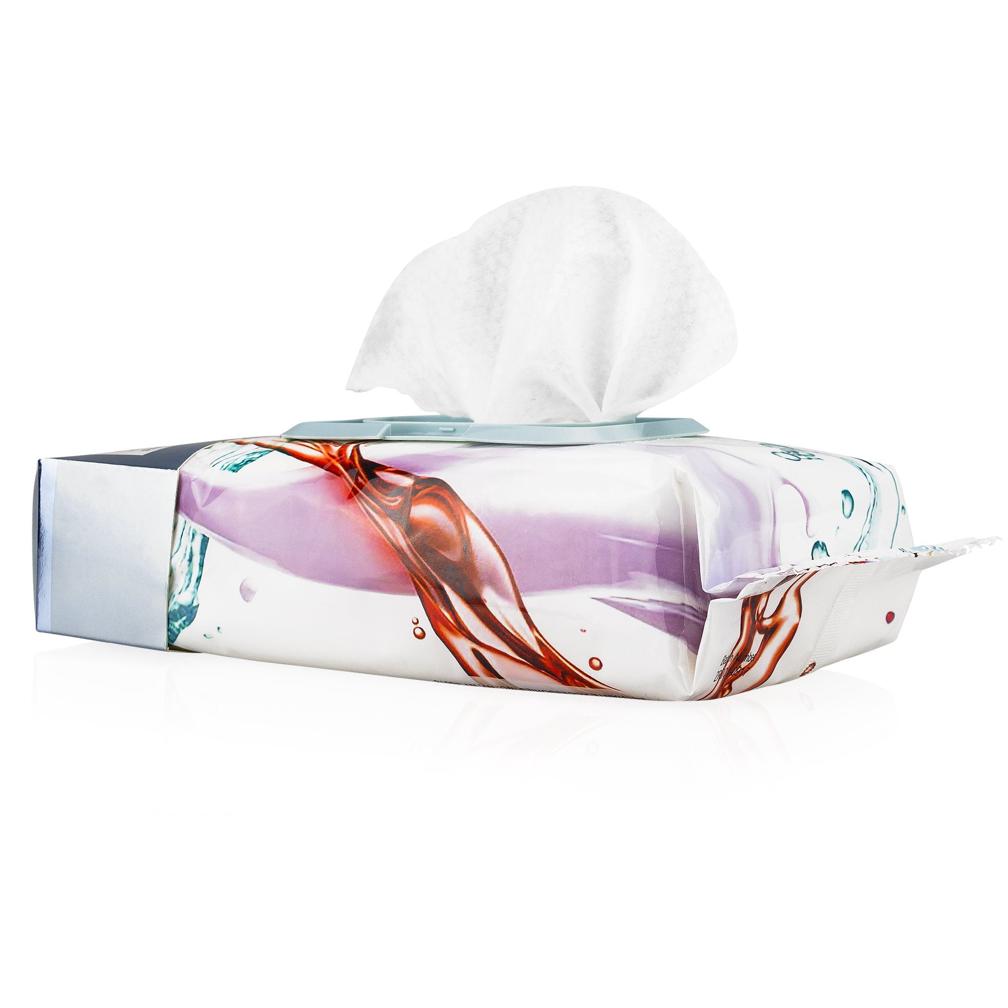 Body Prescriptions wipes seal-top packaging keeps wipes fresh and travel-ready