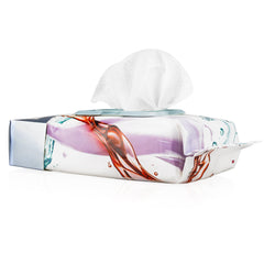 Body Prescriptions wipes seal-top packaging keeps wipes fresh and travel-ready