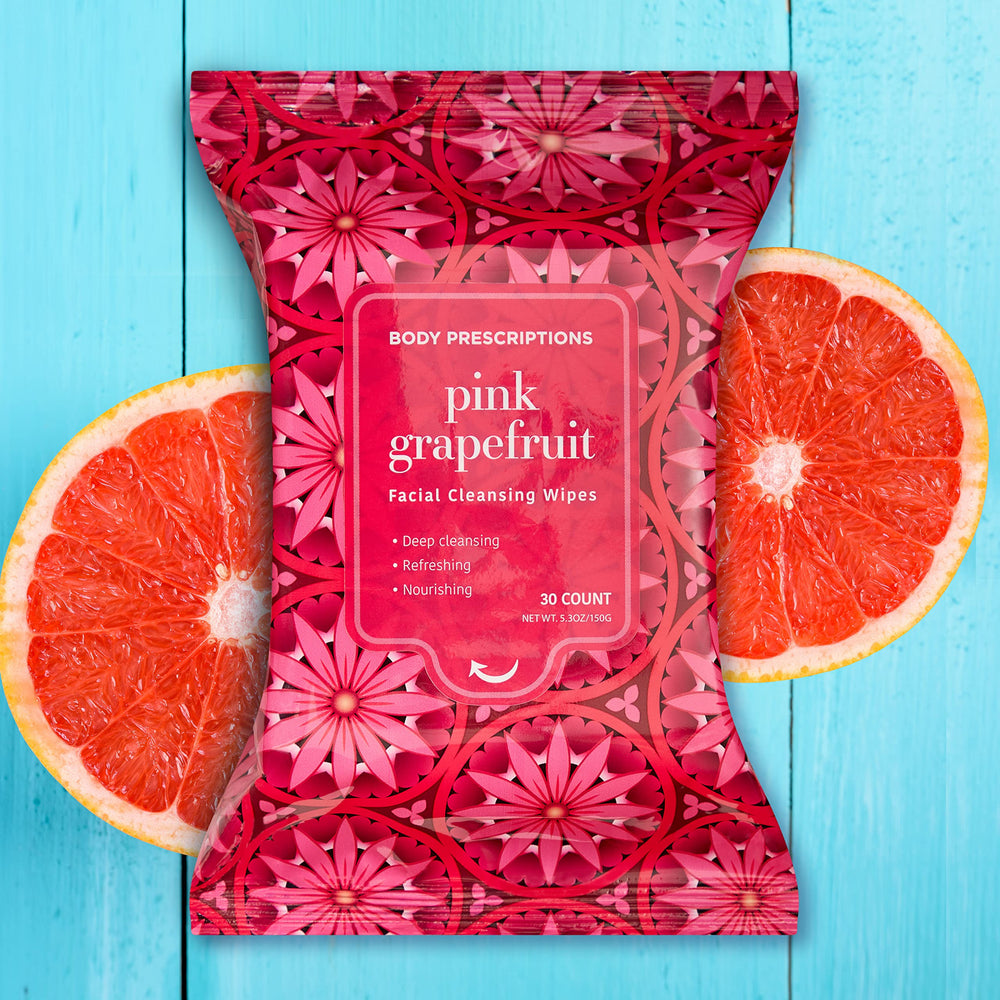 Body Prescriptions 30-wipe travel pack for convenient daily cleansing