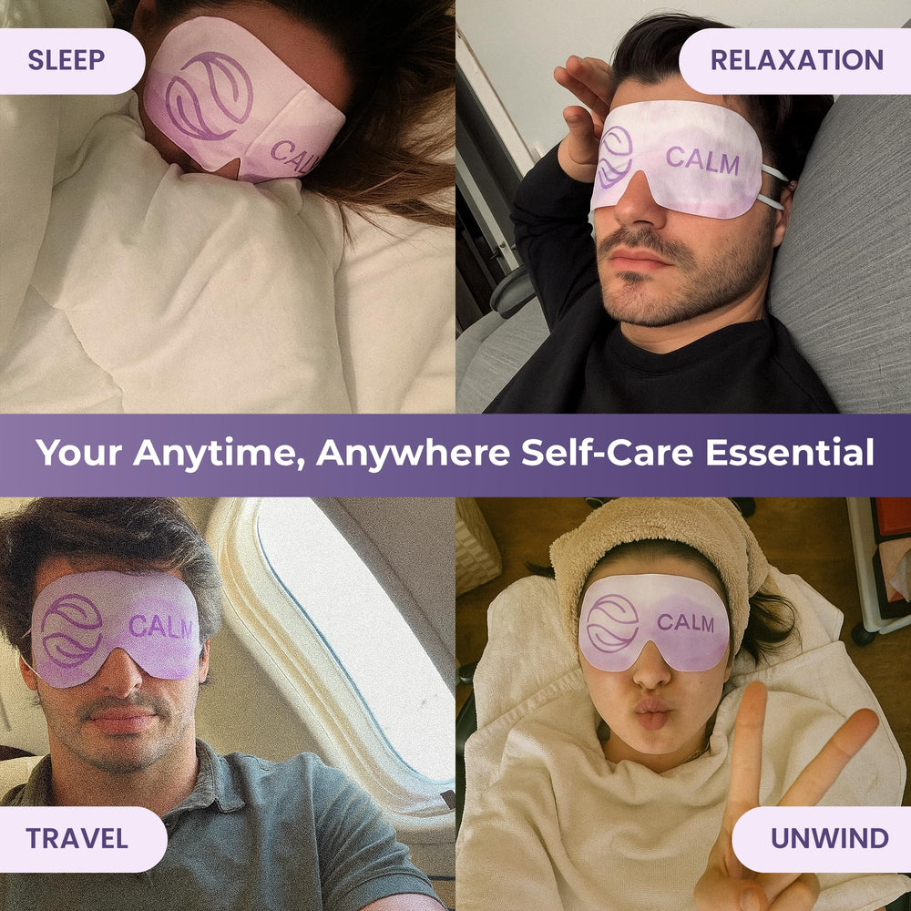 Body Restore antifaz termico ojos jazmin descanso reconfortante para noches y viajes