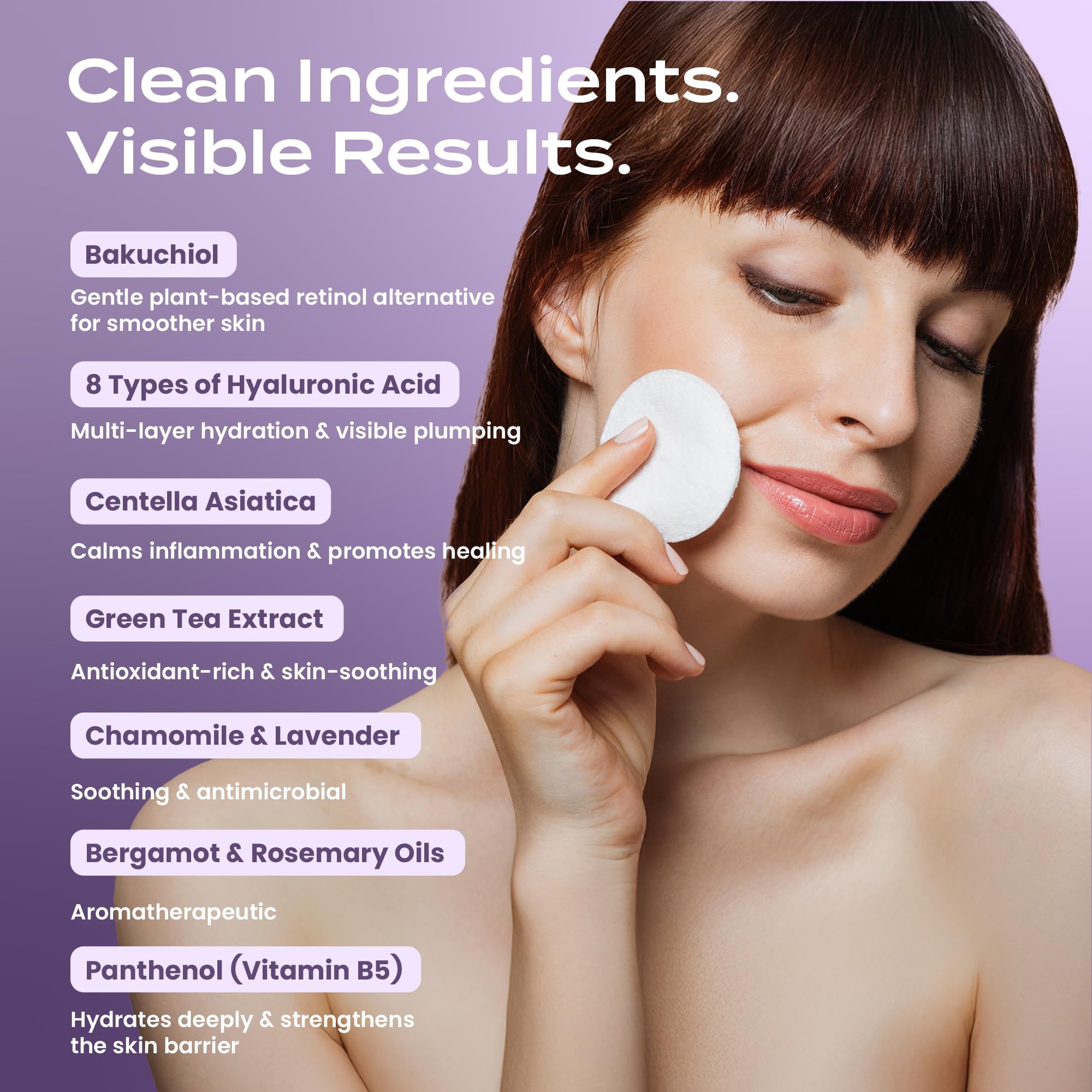 Body Restore Bakuchiol Toner Pads travel-friendly case for on-the-go care