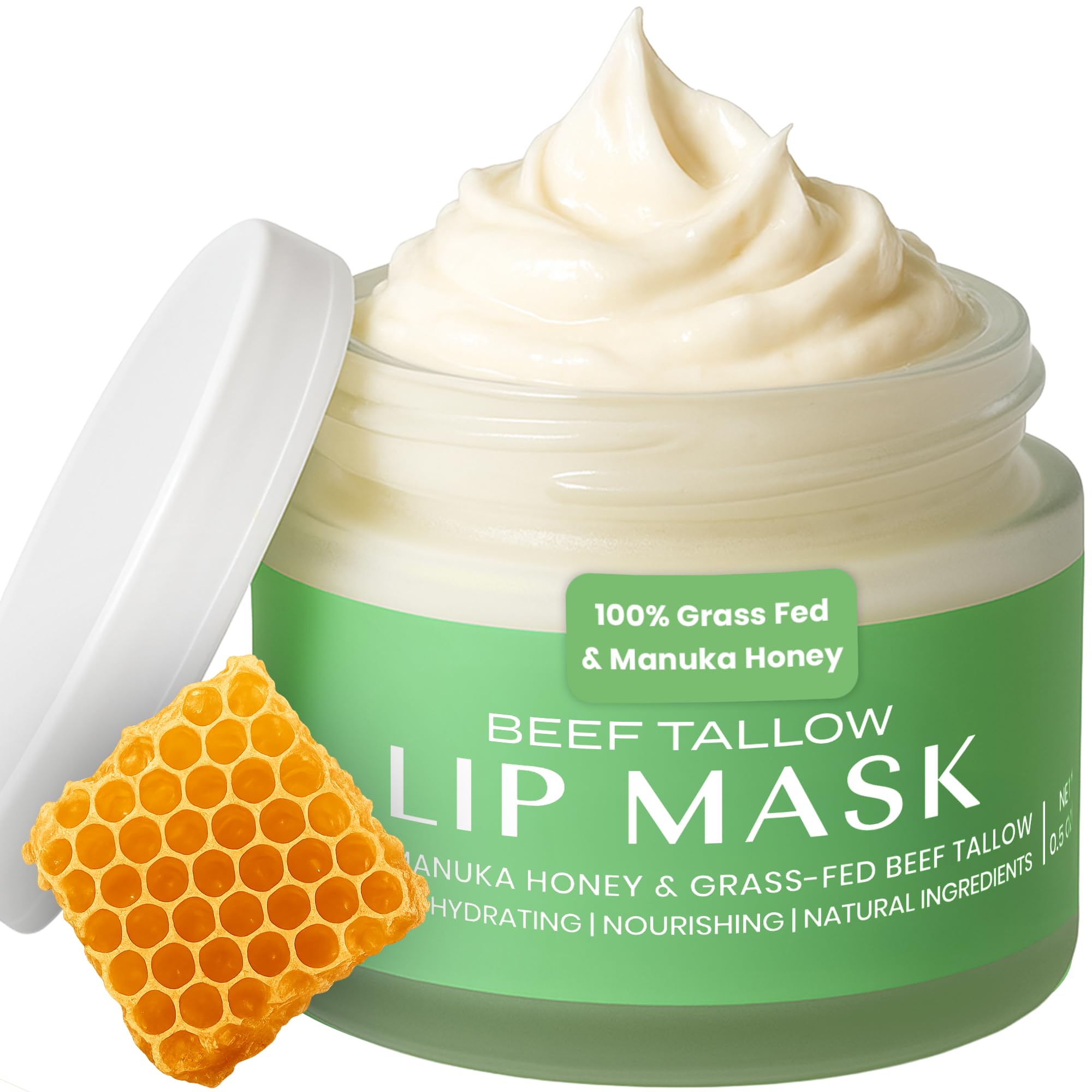 Body Restore bergamot lip mask bottle delivers refreshing hydration and uplifting aroma