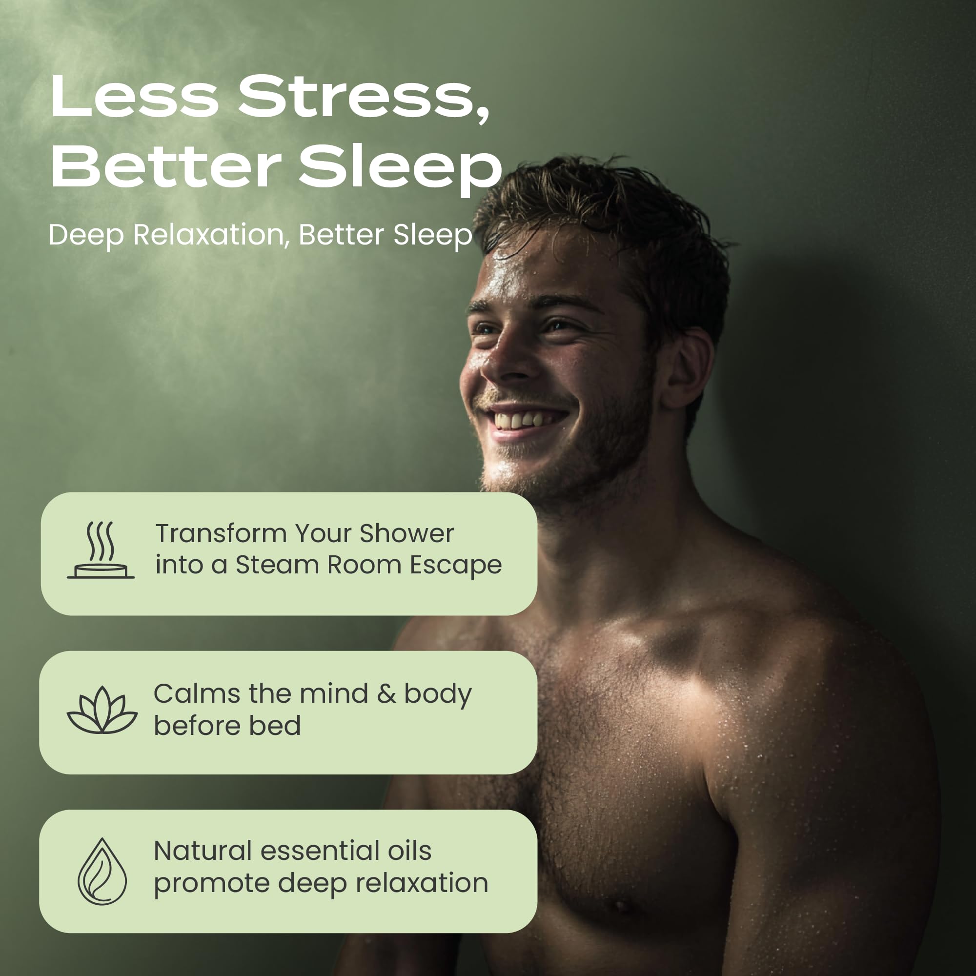 Body Restore Christmas stocking gift with Tea Tree steamers for self-care