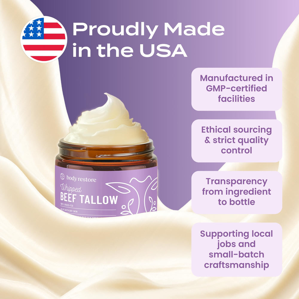 Body Restore hands applying balm for easy moisturization