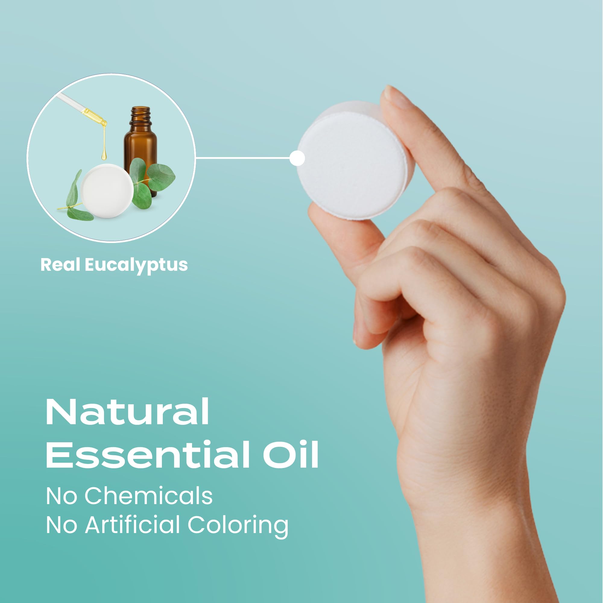 Body Restore eucalyptus scented shower steamer pack ideal for spa-like morning rituals.