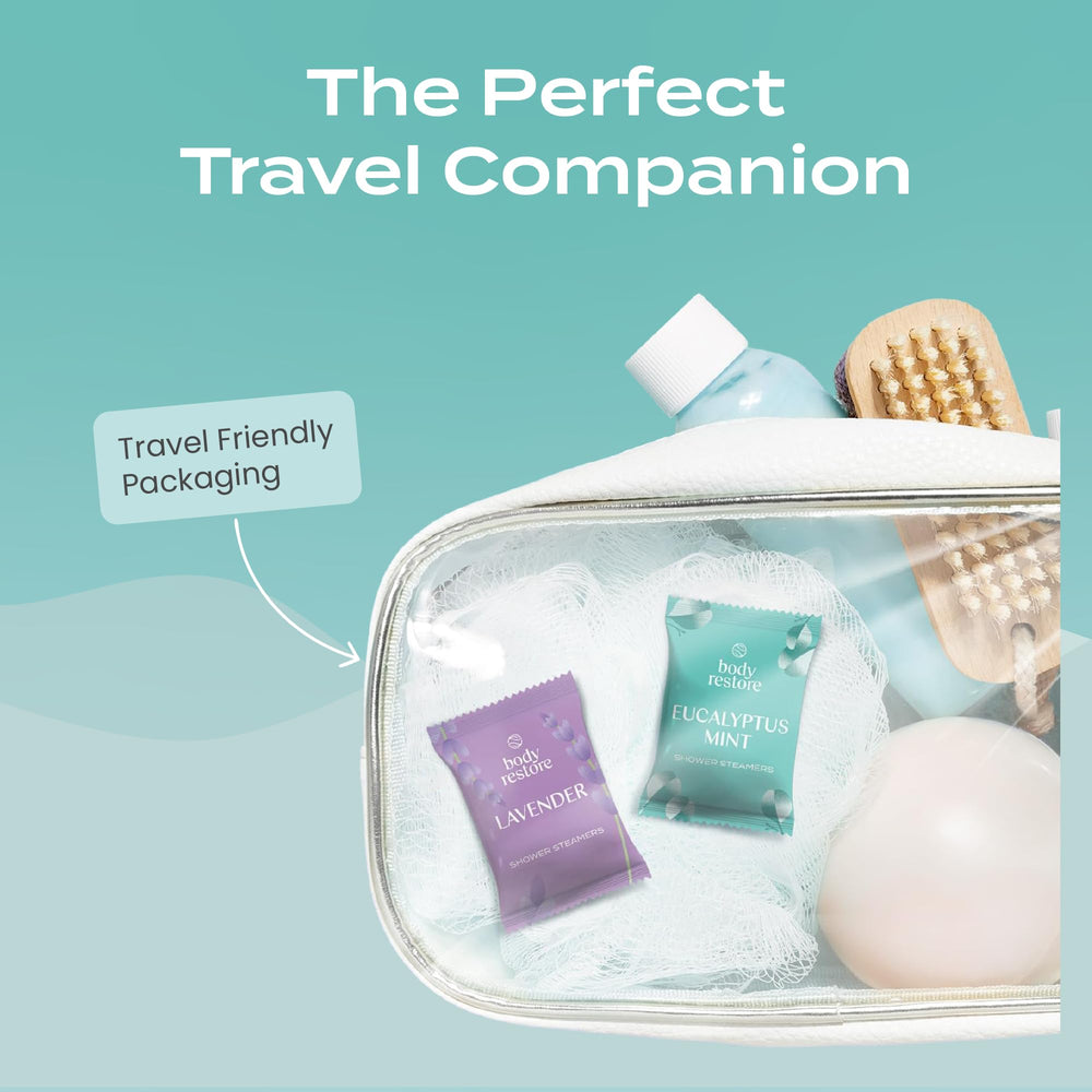 Body Restore white elephant gift-ready steamers as a stylish home spa accessory.