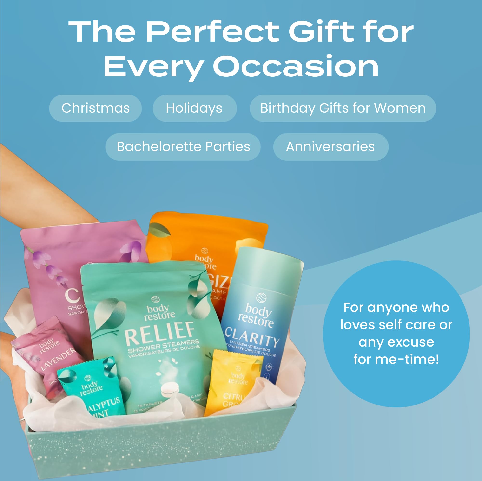 Body Restore deluxe gift-ready packaging highlight
