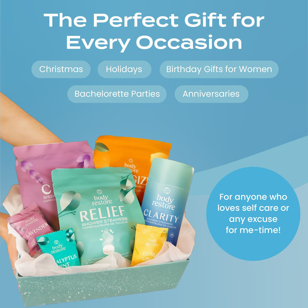 Body Restore deluxe gift-ready packaging highlight