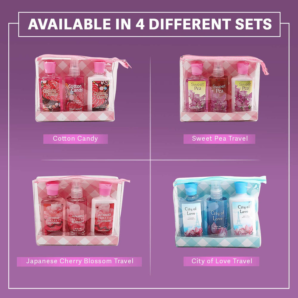 Bodybeau City of Love Spa Set ideal gift for birthdays or Mother's Day