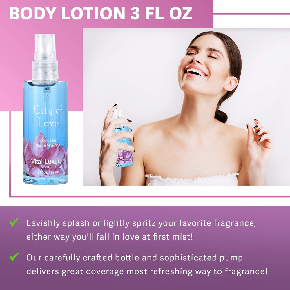 Bodybeau City of Love Spa Set gift-ready bag for birthdays and holidays