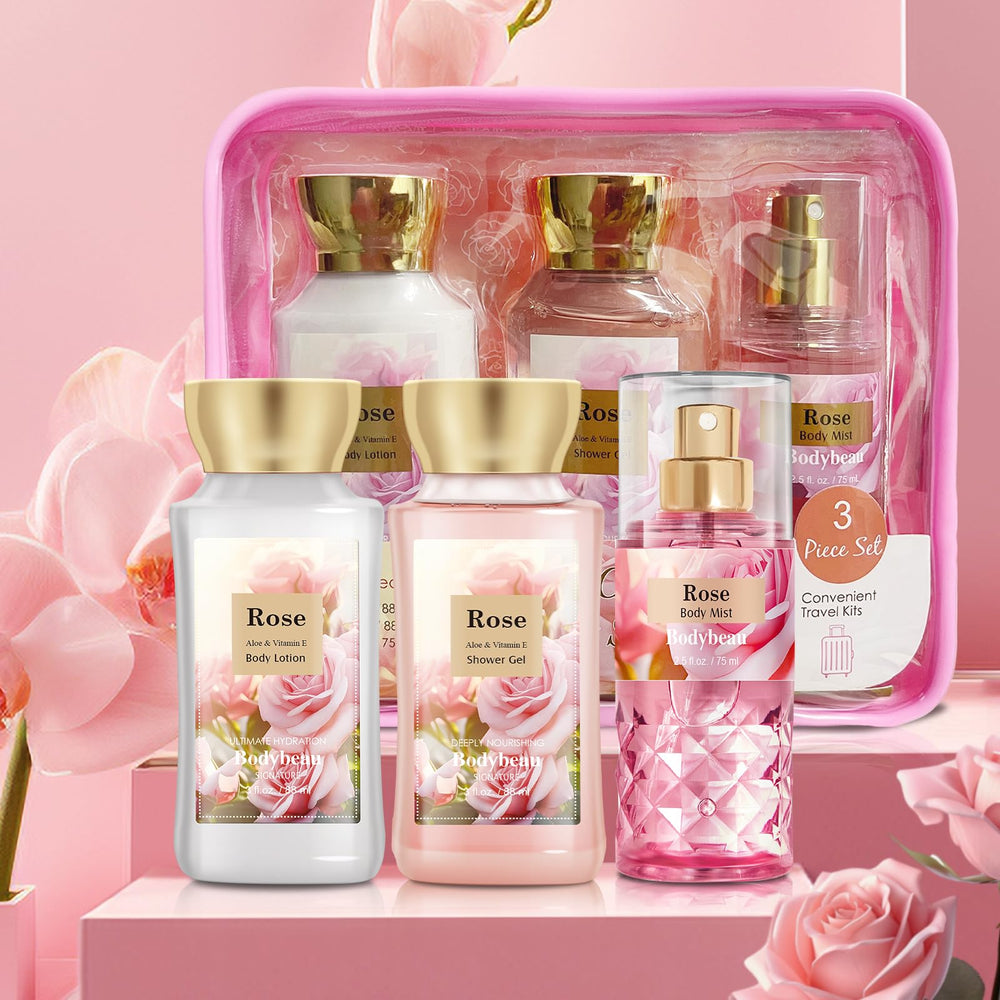 BodyBeau portable bath kit showcases on-the-go pampering anywhere.