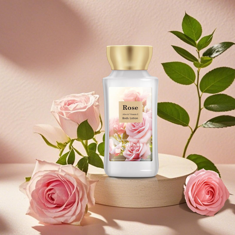 Bodybeau Rose Body Mist provides a refreshing, long-lasting floral scent.
