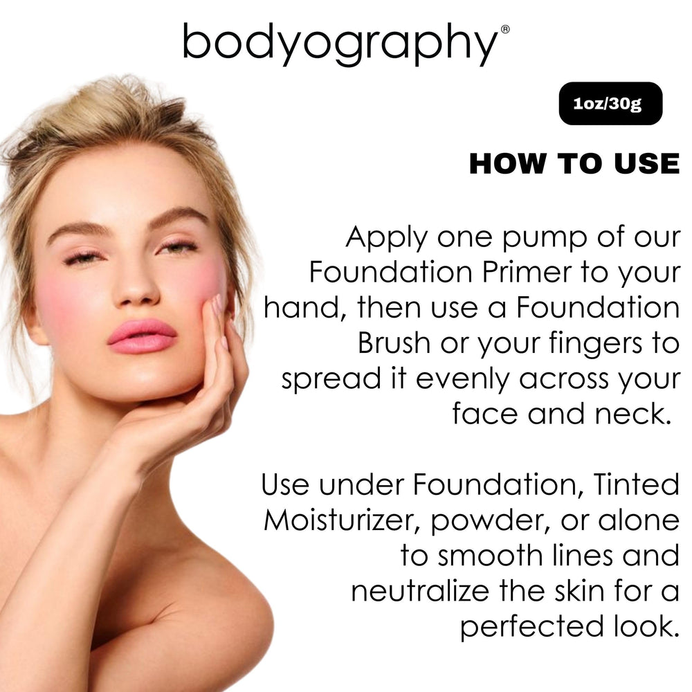 Bodyography jojoba oil ingredient close-up suggests nourishing glow for skin