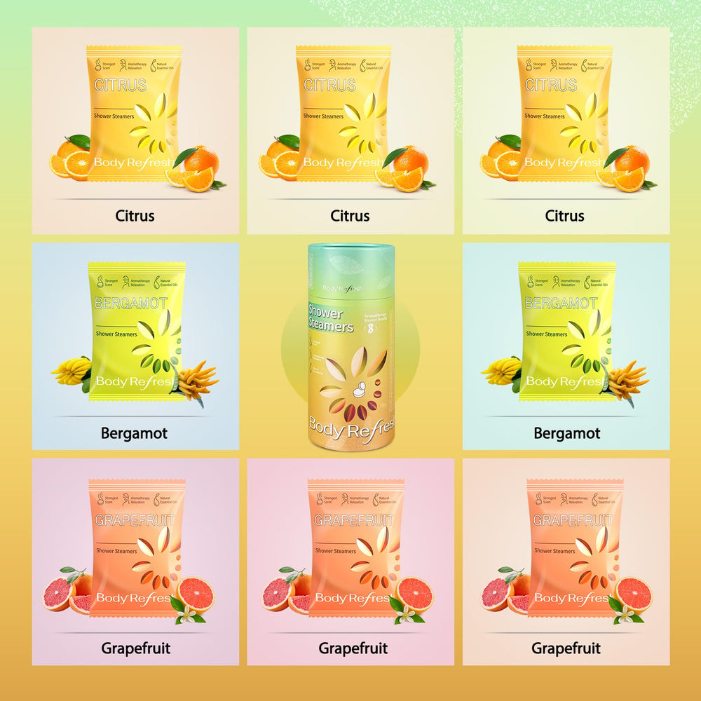 BodyRefresh individually wrapped steamers for on-the-go relaxation.