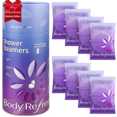 BodyRefresh lavender-shower-steamers-pack for relaxation and gifting in a spa-like routine.