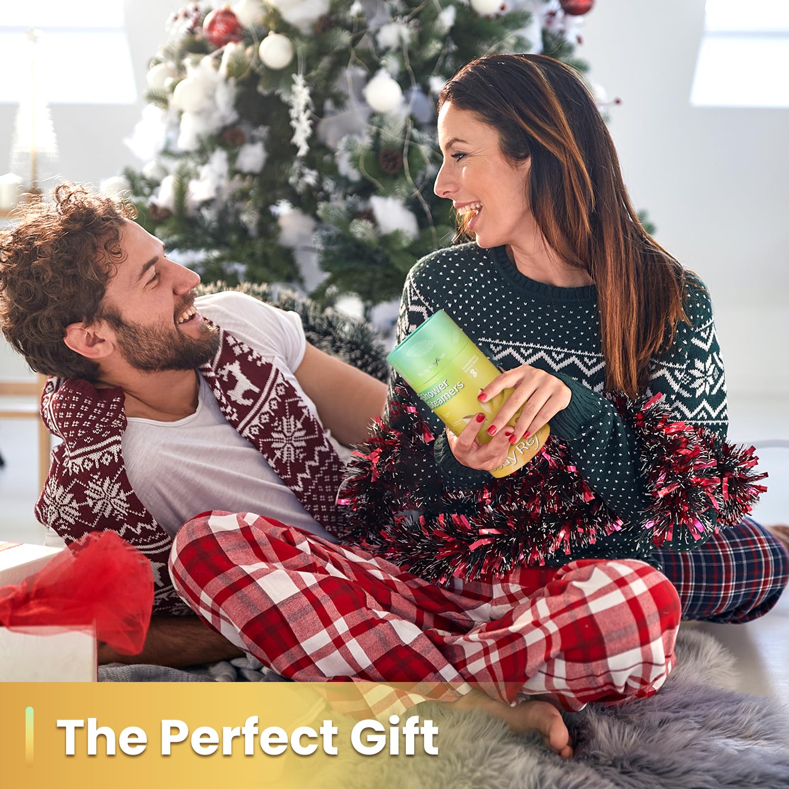 BodyRefresh luxury gift box evokes home spa vibes for holidays.