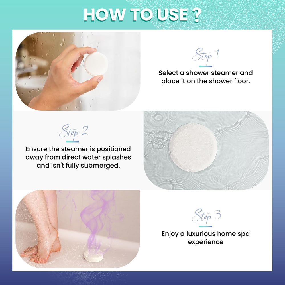 BodyRefresh travel-pack shower steamers for on-the-go relaxation
