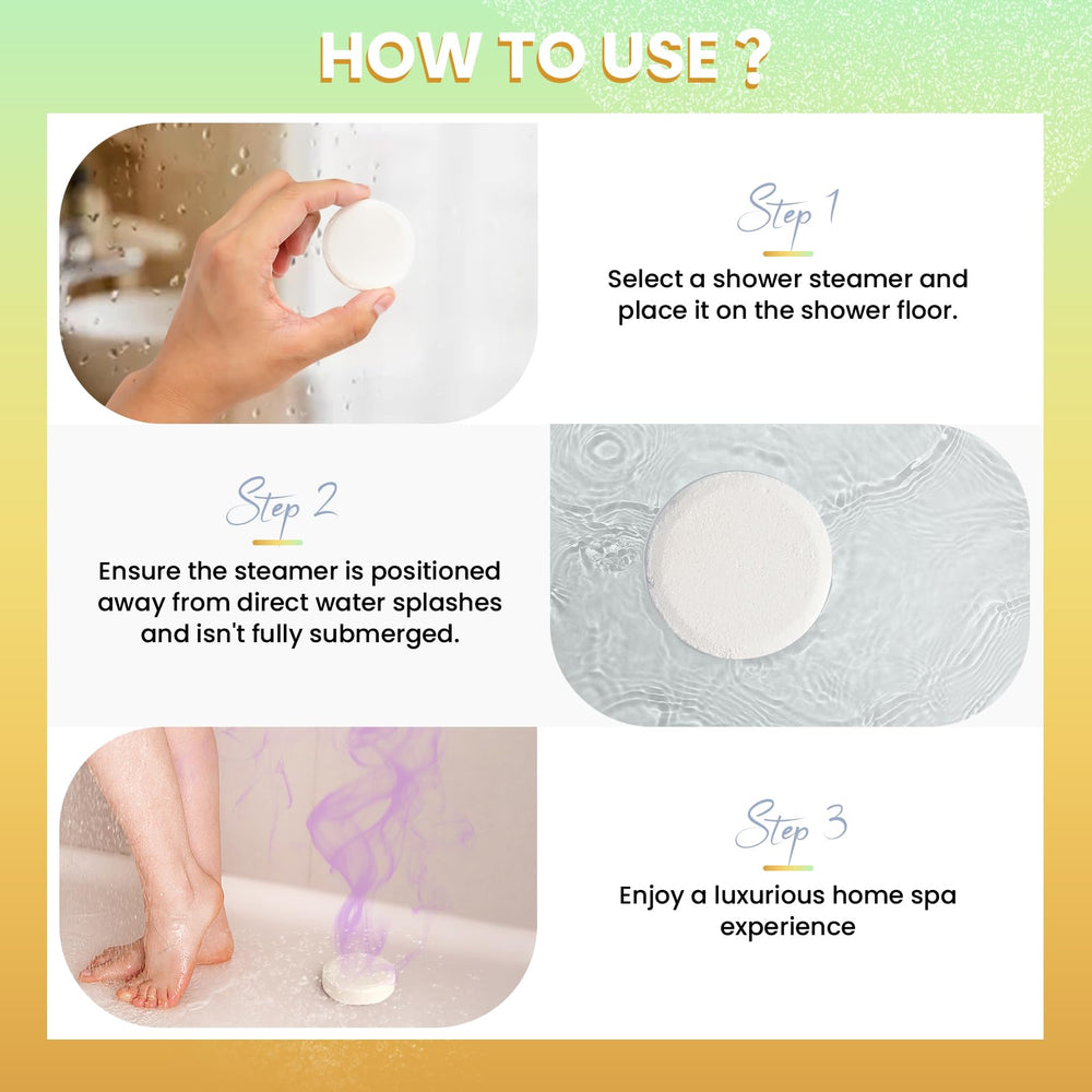 Using BodyRefresh steamers in shower creates a spa-like retreat at home.