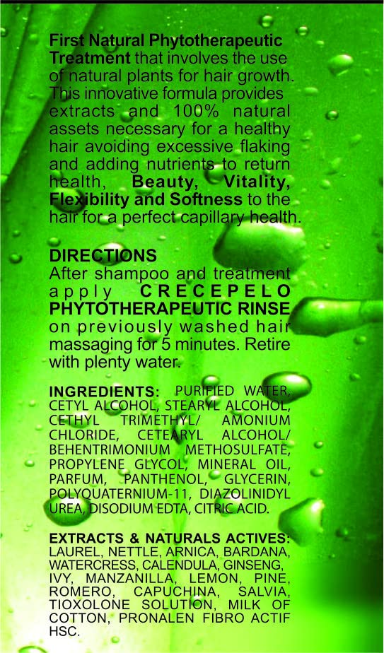 BOÉ Crece Pelo natural plant extracts support healthy follicles and nourishment