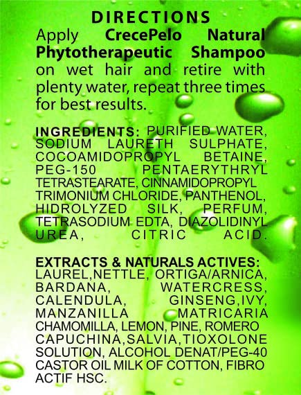 BOÉ Crece Pelo scalp massage during rinse promotes scalp vitality