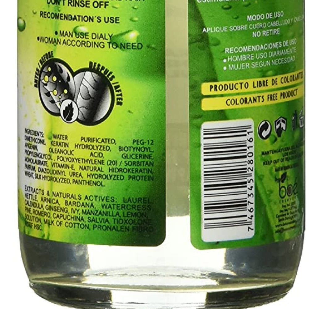 BOÉ COSMETICS Hair Drops bottle ready for targeted scalp care.