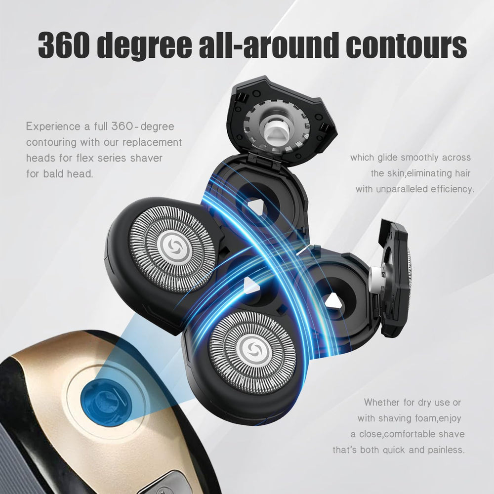 BOEEA dry and foam shave visuals showcase comfortable close results.