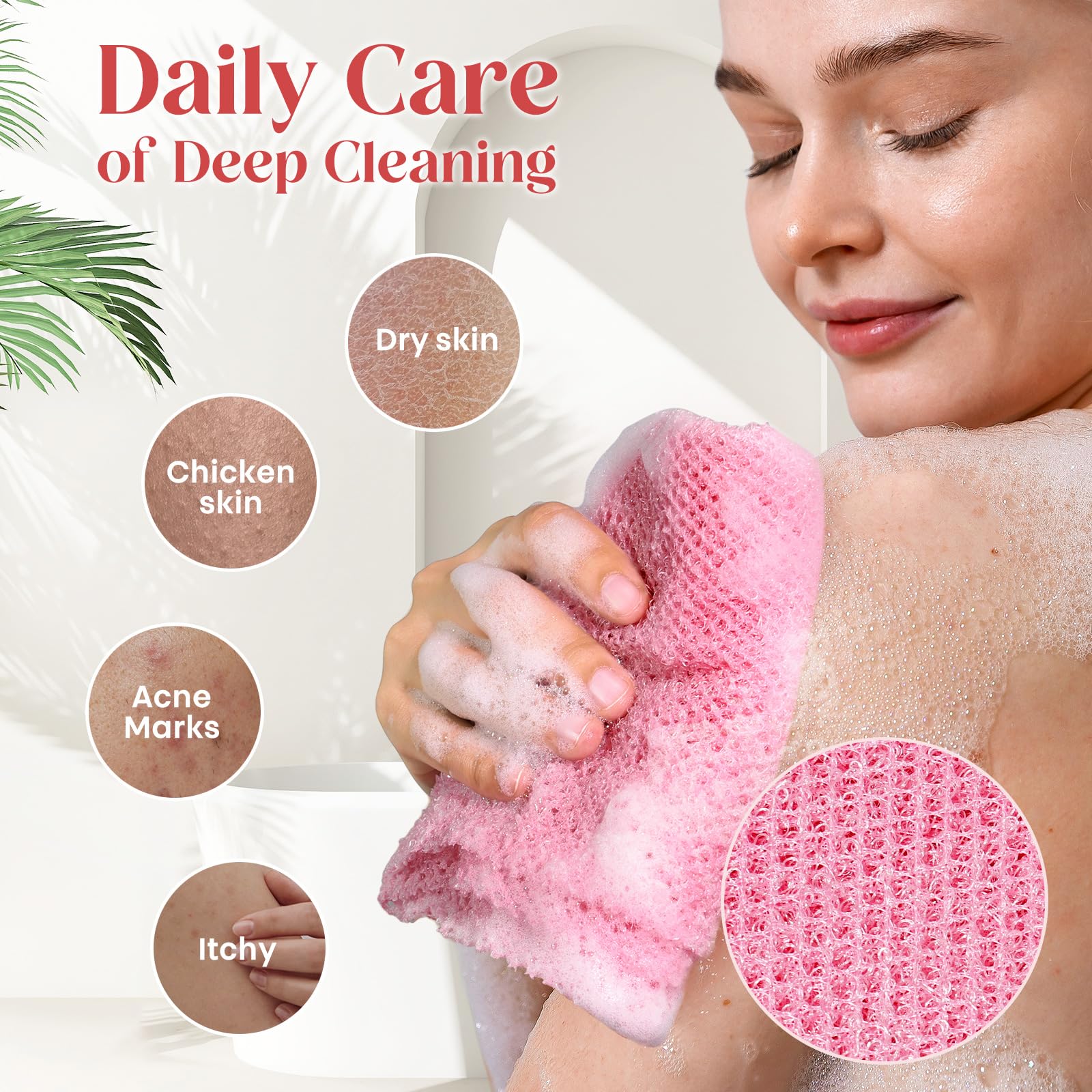 Bofuoos Bath Bomb creamy dissolve for soft, moisturized skin during bath