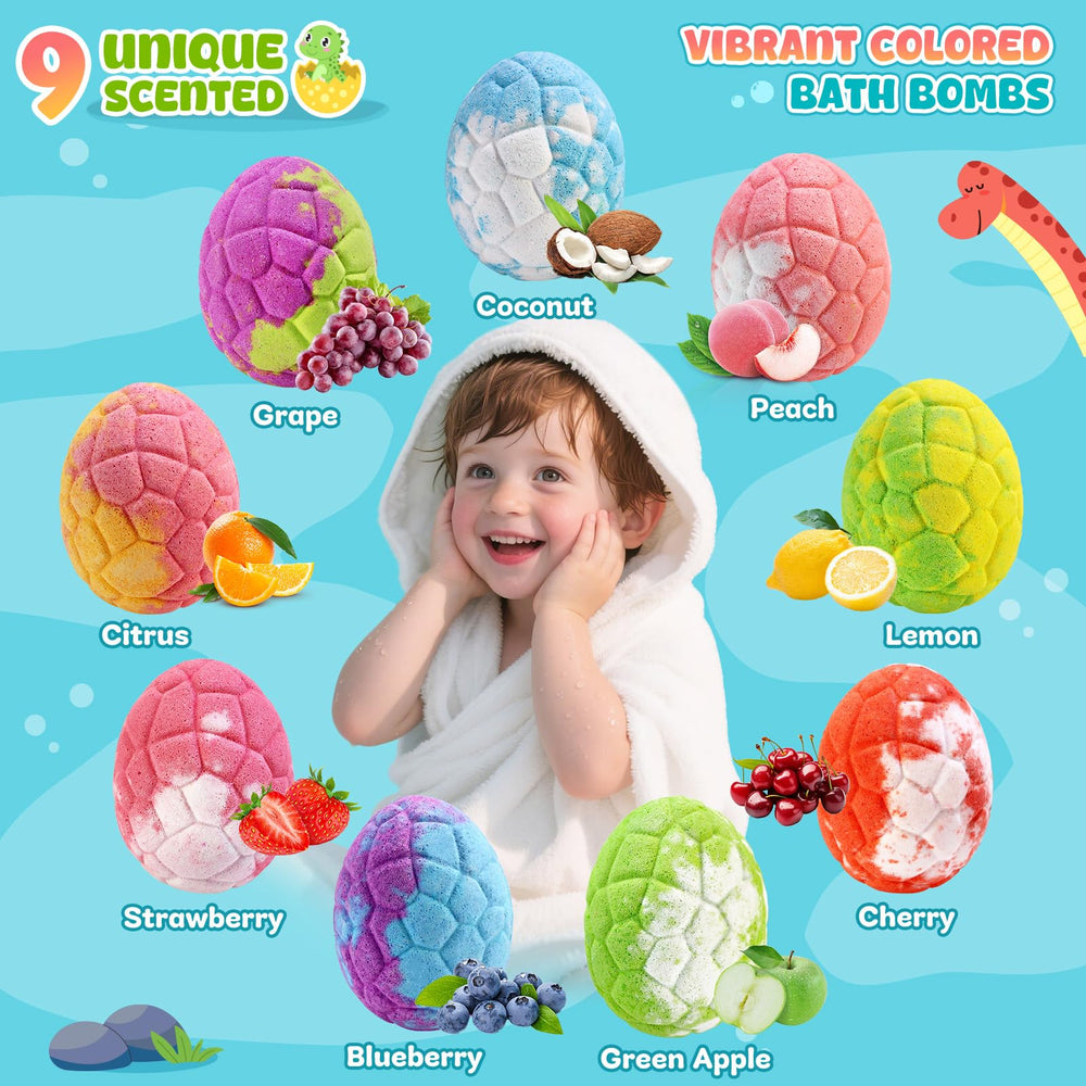 Bofuoos Bath Bombs create fizzy bubbles for an imaginative, bubble-filled bath
