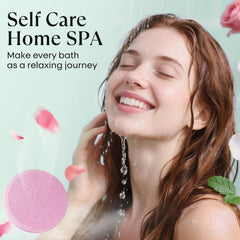 Bofuoos shower steamer lemon zest brings bright energy with a fresh scent