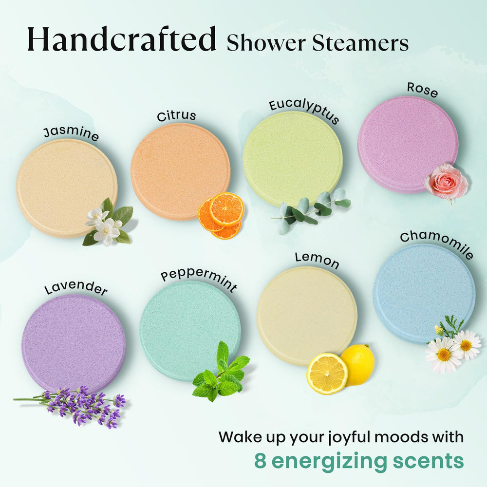 Bofuoos variety gift set shower steamers offers mood friendly scent range