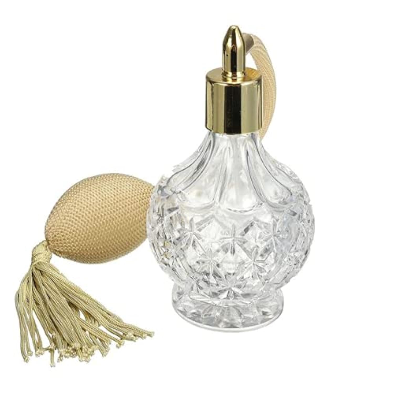 BOGZON 80ml crystal bottle front view for elegant refill experience
