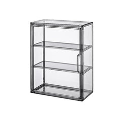 Bohoidee 3-tiers acrylic display case with clear protection for collectibles