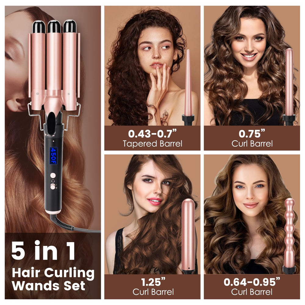 Bo'laiya tourmaline ceramic coating helps reduce frizz and add shine.